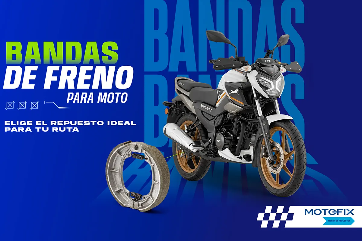 Bandas de freno para moto: cómo evitar el desgaste prematuro