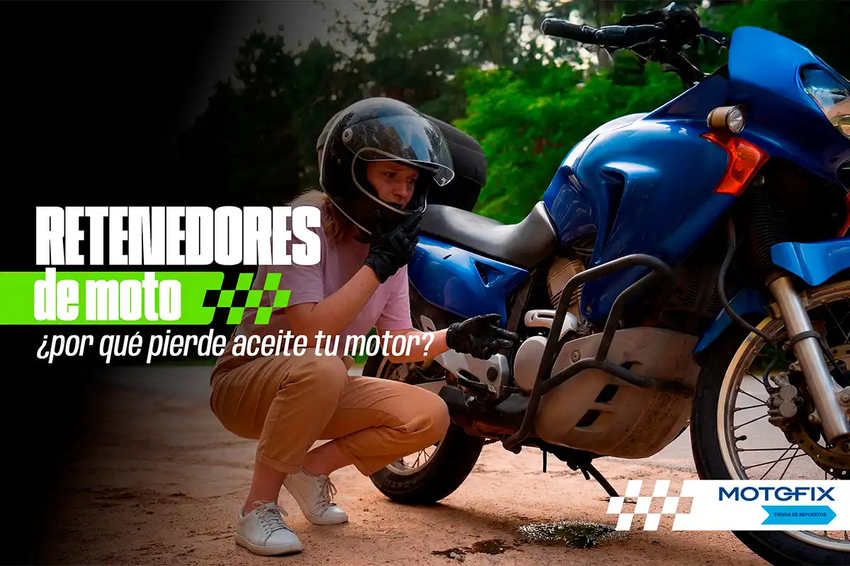 Retenedores de moto: ¿por qué pierde aceite tu motor?