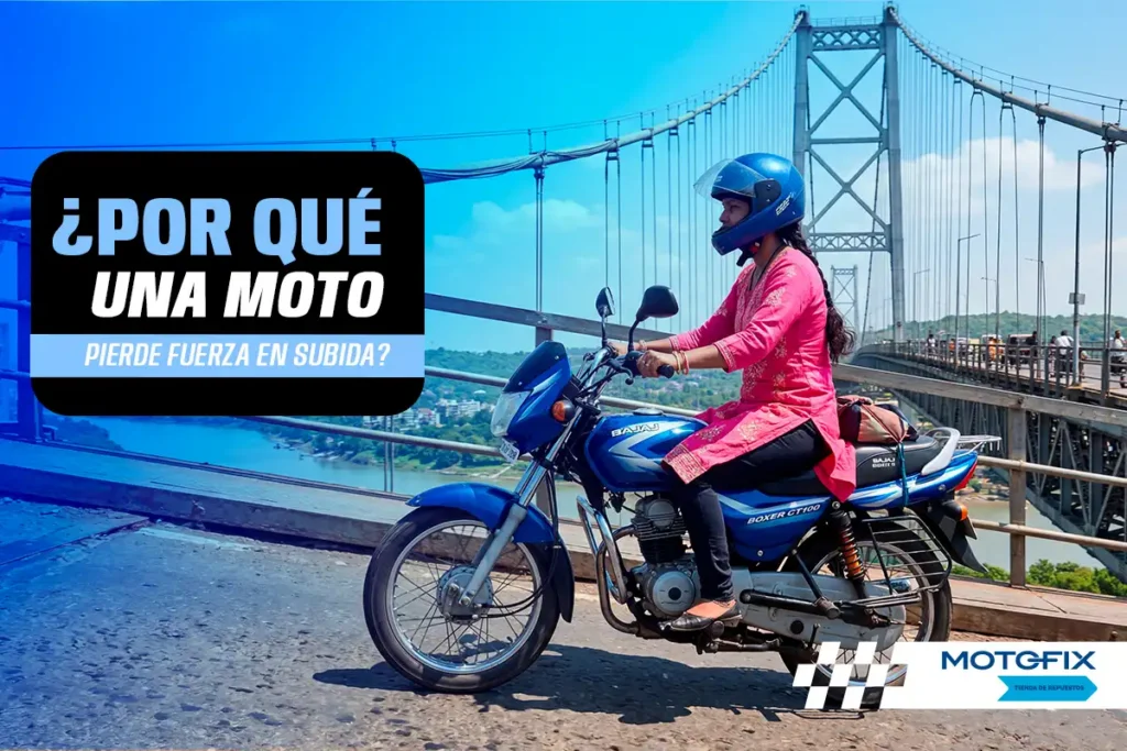 Por qué una moto pierde fuerza en subida: cómo recuperar potencia