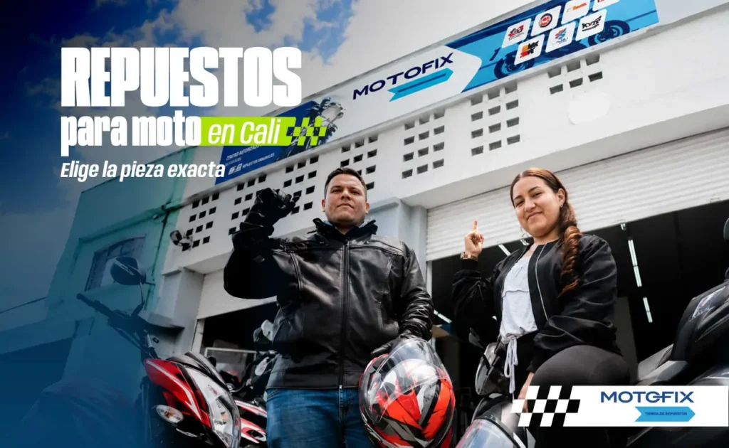 Repuestos para moto en Cali: elige la pieza exacta siempre