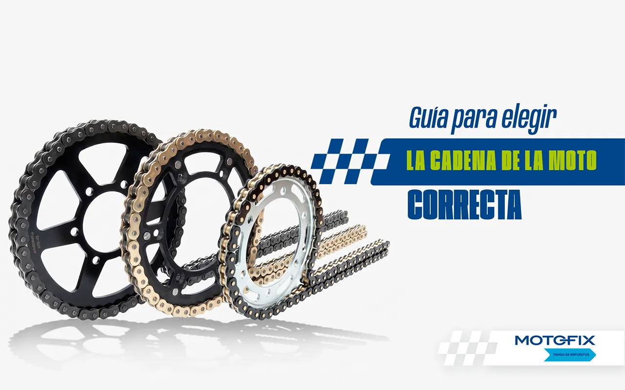 Guía para elegir la cadena de la moto correcta