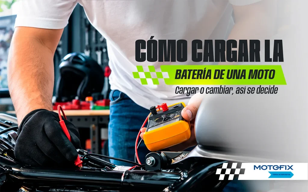 Cómo cargar la batería de una moto: cargar o cambiar, así se decide