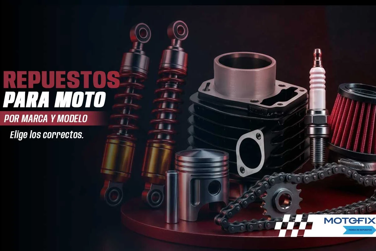 Repuestos para moto por marca y modelo: haz una compra segura